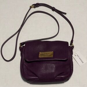 Marc By Marc Jacobs Deep Purple Crossbody Bag - New with tags